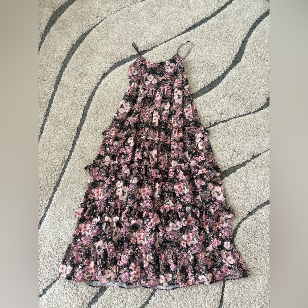 Altar’d state floral maxi dress